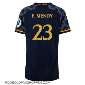 Real Madrid Ferland Mendy #23 Udebanetrøje Dame 2023-24 Kortærmet